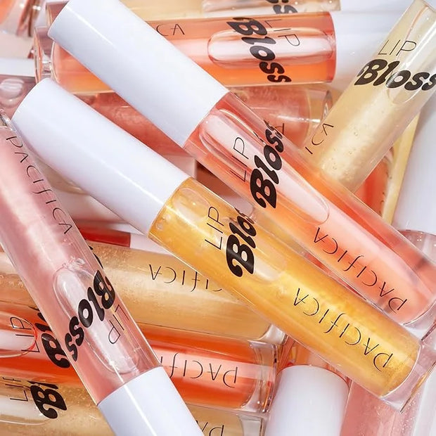 Pacifica Plumping Lip Gloss – Jasmine Kiss Flavored Lavender-Pink Tint Hydrating Lip Oil Balm, No-Tingle Volumizing Gloss ...
