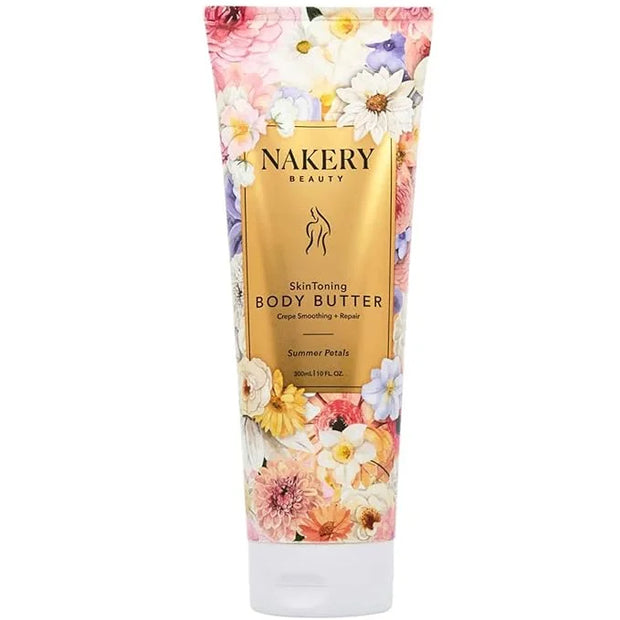Nakery Skin Toning Body Butter for Women - Firming Body Lotion for Women - Peptide Infused Body Lotion for Crepey & Saggin...