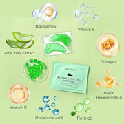Under Eye Patches with Retinol and Aloe Vera Eye Mask for Dark Circles and Puffiness, Face Mask Skin Care Products 30 Pair...