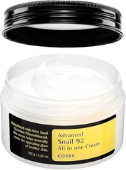 COSRX Snail Mucin 92% Face Moisturizer, 3.52 Oz, Lightweight Moisturing Cream for Soft, Glowy Skin, Korean Skin Care, Kore...