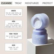 Naturium Purple Ginseng Cleansing Balm Plus Plant-Based Esters & Linoleic-Rich Oils, Smoothing Face Wash, 3.0 oz - Product...
