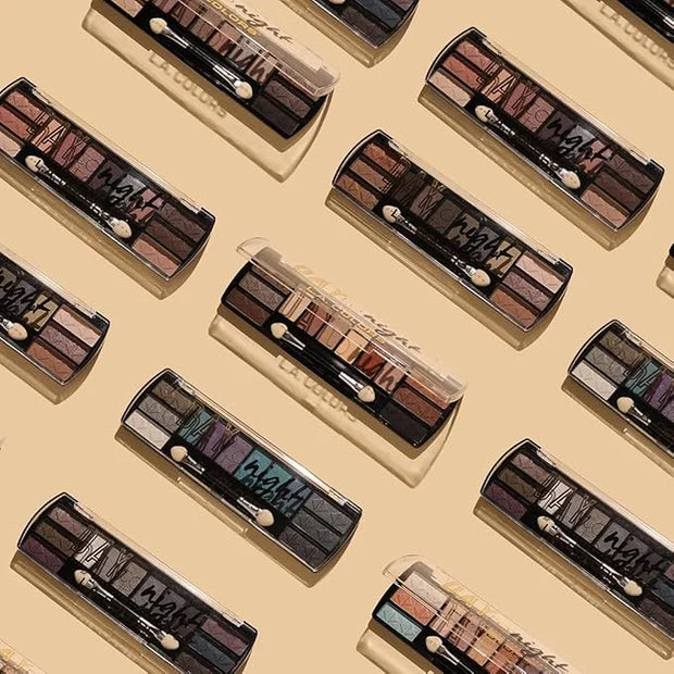 L.A. COLORS Day to Night 12 Color Eyeshadow, Sunset CES425 - Product Image