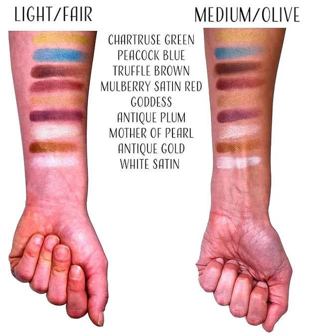 Antique Plum Light Purple Lavender Shimmer Pressed Powder Single Vegan Eyeshadow; Talc, Paraben & Cruelty Free - Product I...