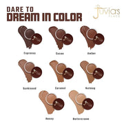Juvia's Place Bronzed Cream Bronzer - Amber - Smooth Cream Bronzer Pot for Sun-Kissed Glow & Warmth, Buildable & Blendable...