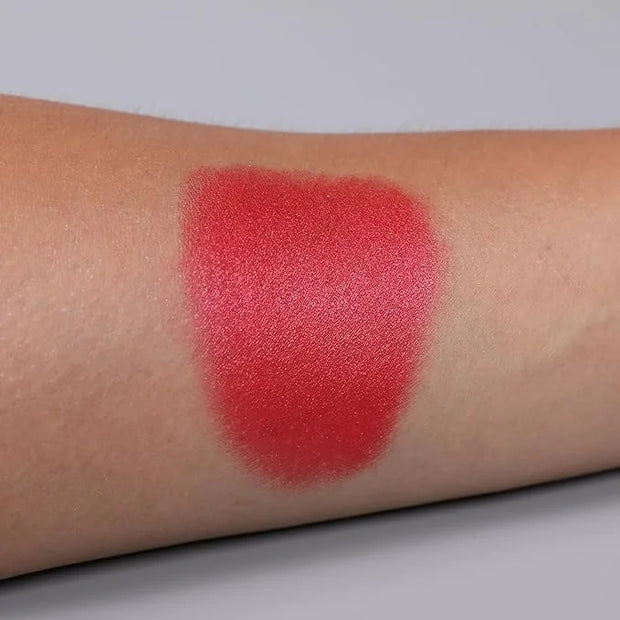 IS'MINE Single Red Shimmer Eyeshadow Powder Palette High Pigment, Longwear, Intense Color Best Red Eyeshadow - Product Image