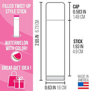 Chap-Ice | Blank Lip Balm Tubes (Watermelon)