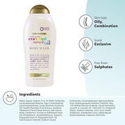 OGX Extra Creamy + Coconut Miracle Oil Ultra Moisture Body Wash, 19.5 Fl Oz (Pack of 2) - Product Image