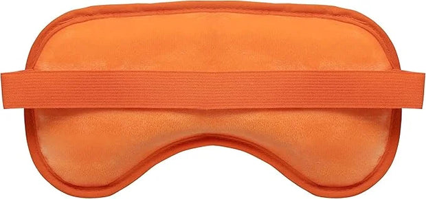 Eye See Plush Gel Eye Mask for Puffy Eyes, Orange - Cold Eye mask to Treat Dark Circles, Sinuses, Dry Eyes, and for Allerg...