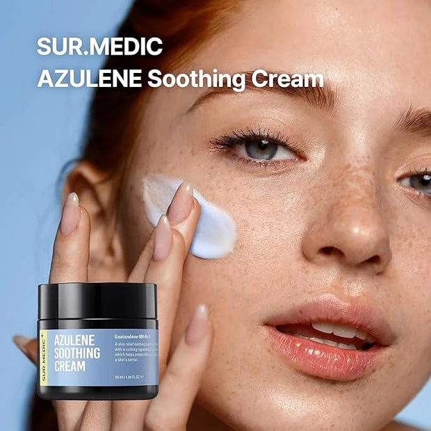 Glow & Calm Daily Skincare Set_Collagen Lifting Ampoule + Azulene Soothing Cream - Product Image