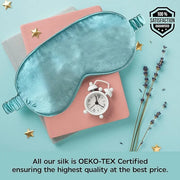 Le Luxe Sleep Mask (Luxury Silk Sleep Mask, Silky Smooth Comfort - Eye Cover - Eye Mask - Anti Aging - Skin Care - Ultra S...