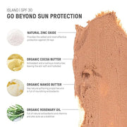Raw Element Ultra-Moisturizing Tinted Face Cream, Non Toxic Mineral Face Sunscreen, Daily Tinted Moisturizer, Non-Nano Zin...