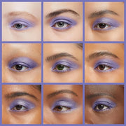 Blueberry Shimmering Violet Purple Blue Pressed Powder Single Eyeshadow; Talc, Paraben & Cruelty Free - Product Image