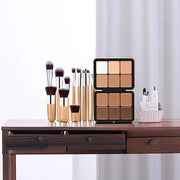 Makeup Cream Contour Palette with Makeup Brush, 12