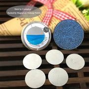 50pcs Metal stickers adhesive set magnetic strips