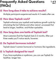 Eyelash Growth Serum - Innovative Formula for Longer, Thicker, Fuller Brows & Lashes - Natural, Cruelty-Free & Hypoallerge...