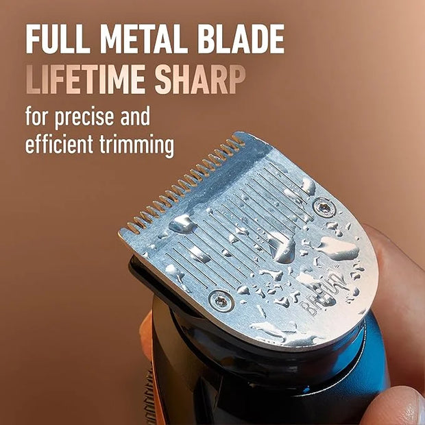 King C. Gillette Beard Trimmer PRO, 40 Length Settings, Cordless Design, Holiday Gifts for Men, 1 Trimmer, 1 Brush, 2 Comb...