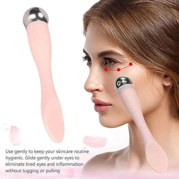 Eye Cream Massage Sticks, ye Cream Applicator Eye Anti Wrinkle Eye Fatigue Relief Massage Stick for Facia Treatments and M...