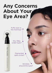 Bewants Instant Eye Bag Remover for Puffiness, serum roller for dark circles and puffiness, under eye treatment with bambo...