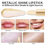 Oulac Glitter Lipstick for Women with Metallic 3D Shine Lightweight Hydrating Formula, High Impact Lip Color, Vegan & Glut...