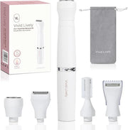 4-in1 Facial Hair Removal for Women, Painless Electric Face Shaver, USB Rechargeable, Ease of Use, Portable - Product Image
