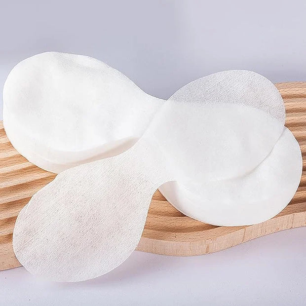 100 Sheets Disposable Eye Mask Paper,Non Woven Eye Care Cotton,Eye Pads for Facials,Patches Paper Eye Covers,DIY Clear Eye...