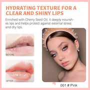 Hydrating Lip Glow Oil, Plumping Watery