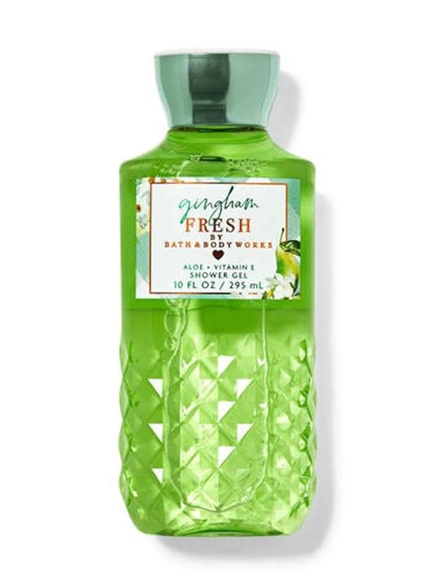 Bath & Body Works Gingham Fresh Signature Collection Shower Gel For Women 10 Fl Oz (Gingham Fresh) - Product Image