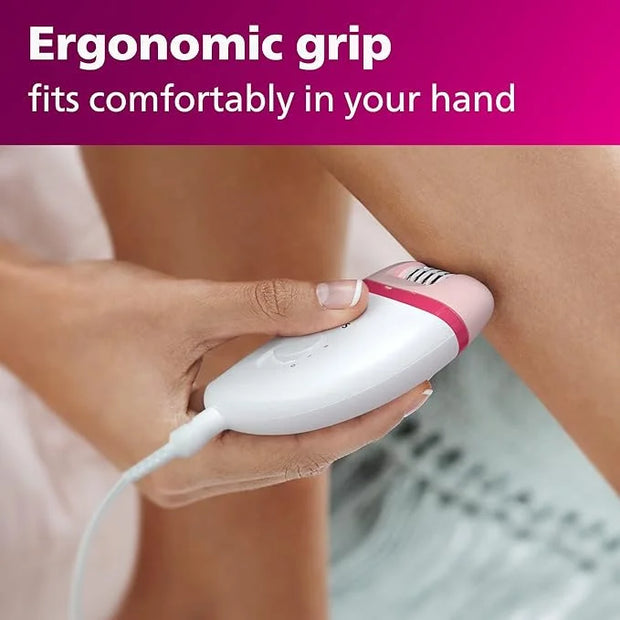 Philips Beauty Satinelle Essential Compact Hair Removal Epilator for Women, BRE235/04 (Corded Use Only) - Product Image