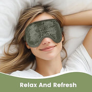 NEWGO Cooling Eye Mask for Puffy Eyes, Cold Eye Mask Eye Ice Pack for After Eyes Surgery, Tension Stress Relief, Itchy Eye...