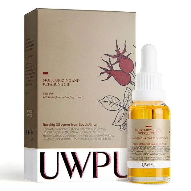 Rosehip Oil For Face & Body - Pure Organic Cold-Pressed Moisturizer-30ML - Product Image