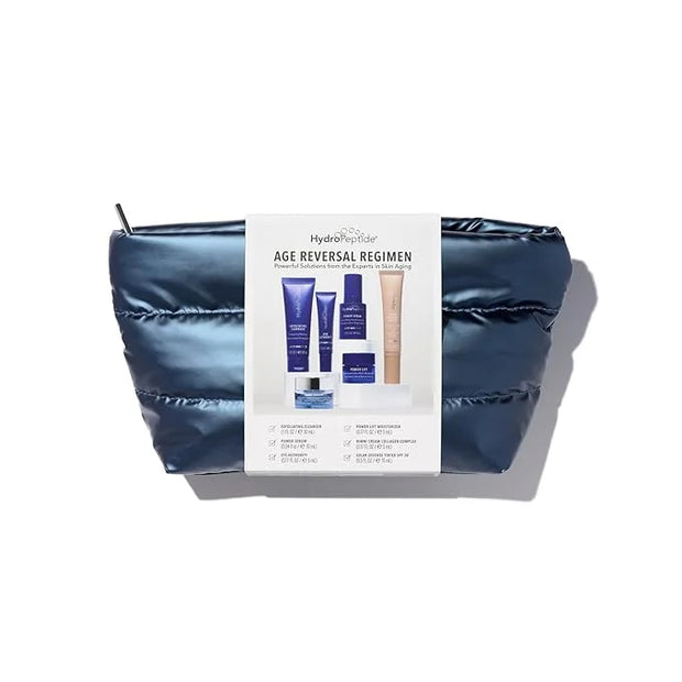 HydroPeptide Age Reversal Regimen Face Bundle Daily Skincare Travel Essentials Kit - Product Image