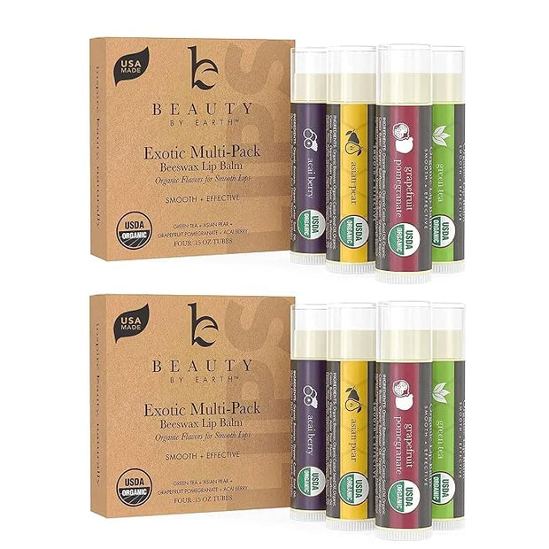 Organic Lip Balm Pack - Original
