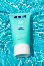 Non-Nano Mineral Sunscreen SPF 30 broad-spectrum reef-safe Zinc Oxide lotion for face and body, 2 oz