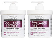 Advanced Clinicals Collagen Peptides Body Lotion & Face Moisturizer | Peptide Infused Collagen Lotion For Women & Men Help...