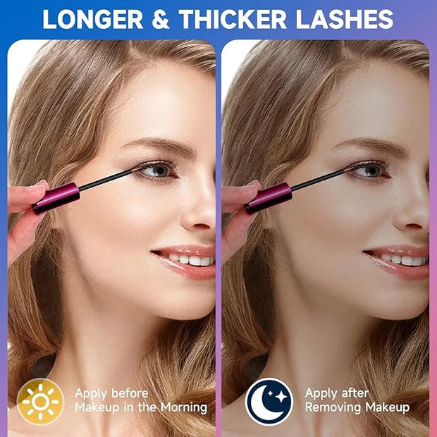 Eyelash Growth Serum, Lash Serum for Eyelash Growth & Enhancing, Advanced Formula for Natural Lashes or Lash Extensions & ...
