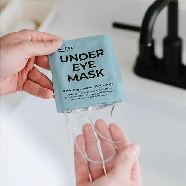 Under Eye Patches - 6 pairs| Hydrating Hydrogel Under Eye Mask/ Collagen Eye Patches, Hydrolyzed Marine Collagen, Vitamin ...