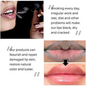 2PCS Glossy Pink Lip Balm dark