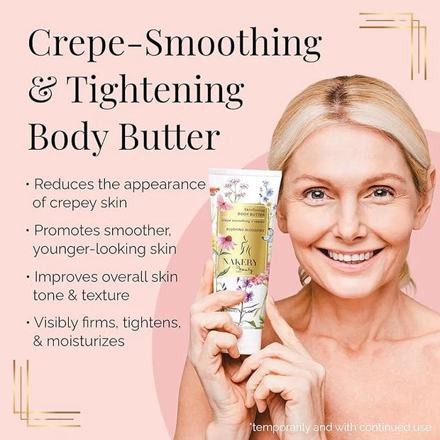 NAKERY Body Butter Anti Aging Moisturizer - Body Cream Skin Tightening Cream &Neck Firming Cream, Moisturizing Cream & Nec...