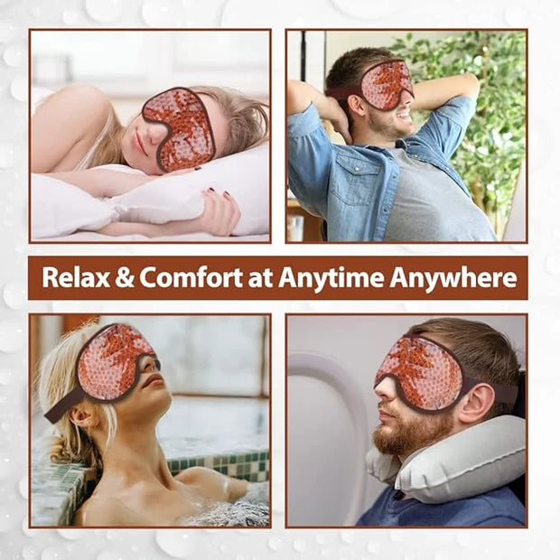 NEWGO Cooling Eye Mask for Puffy Eyes, Cold Eye Mask Eye Ice Pack for after Eyes Surgery, Tension Stress Relief, Itchy Eye...