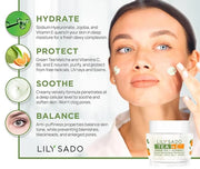 LILY SADO TEA+C™ Green Tea & Vitamin C Moisturizer - Antioxidant, Anti-Aging Anti-Wrinkle Daily Moisturizing Lotion - Hydr...