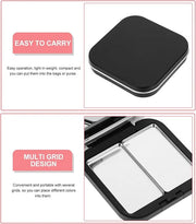 Beaupretty Makeup Palettes 2pcs Empty Eyeshadow DIY Lipstick
