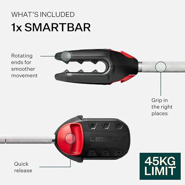 Les Mills™ SMARTBAR™ Exercise Barbell for Total Body Workouts - Product Image