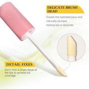 Hydrating Lip oil for women - clear lip gloss oil, Plumping Lip Oil for Dry Lip and Lip Care, Non-Sticky Long Lasting Lip ...