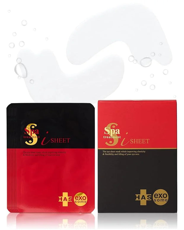 Spa Treatment HAS Stretch iSheet exo Japanese, Under Eye Patches for Puffy Eyes and Dark Circles, Eye Mask, Under Eye Mask...