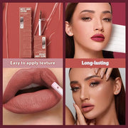 Lip Gloss, Lip Stain Finish Long Lasting Water Resistant, Lipgloss Perfect for Daily Wear & All Ages, Lipstick Vegan Ultra...