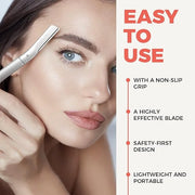 ZOMCHI Eyebrow Razor, Face Razors for Women&Men, Eyebrow Trimmer Shaper with Precision Cover,Facial Shaver with 6 Blades (...