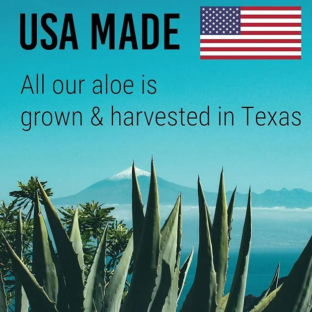 Aloe Vera Spray for Hair | Travel Size | Skin & Face Moisturizer |Fast Absorption| After Sun Care, Sunburn Relief & |3.3oz...
