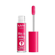 NYX PROFESSIONAL MAKEUP This Is Milky Gloss, Lip Gloss with 12 Hour Hydration, Vegan - Mixed Berry Shake (Raspberry) - Pro...