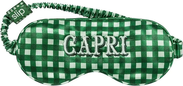 Slip Silk Pure Silk Sleep Mask, Capri (One Size) - 100% Pure Mulberry 22 Momme Silk Eye Mask - Comfortable Sleeping Mask w...