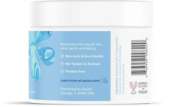 ASUTRA Dead Sea Salts Essential Oil Body Scrub Favorite Scents Bundle – 3, Full-Size 16 oz Body Scrubs – Vitamin C, Revita...